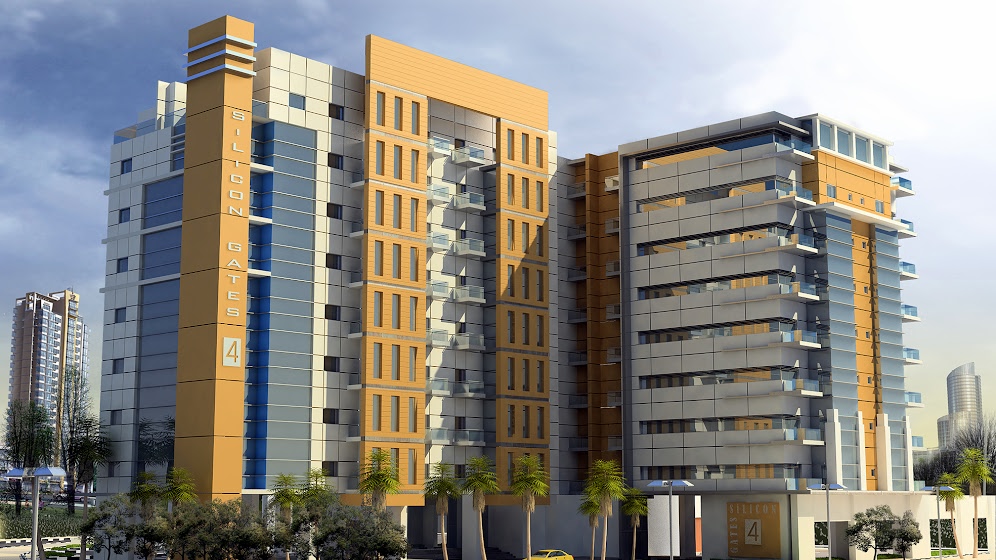 Silicon Gates IV in Dubai — apartment prices, photos, map and building